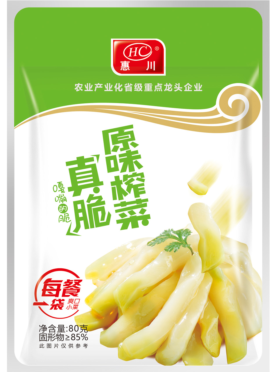 80克真脆原味榨菜